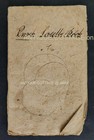 1797 Antique Ledger Handwritten Alphabet Typography Gen Store Enoch Lasell