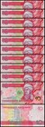 Turkmenistan 10 Manat 2020  Unc  20 Pcs Lot  Consecutive  Commemorative  P-44