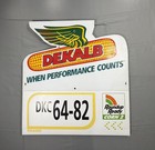 Vintage Dekalb Seed Corn Field Sign Dkc 64-82 Roundup Ready Corn 2 White Farm