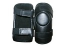 2 Strap Polo riding Knee Guards Leather For Ladies   Adult Black   Brown
