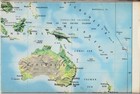 Hammond Stereographic World Map 1980 s