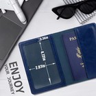 Rfid Passport Holder Travel Wallet Leather Card Case Cover Travel Organizer  1pc