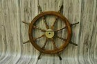 New 36 Inches Pirates Wonderful Home Decor Ship Wheel Wooden Captain Boat Gaston