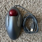 Logitech Trackman Marble Wheel Usb Mouse T-bc21 P n 810-000767 Tested Working
