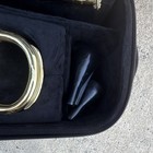 Pro-tec Gold Slide Trombone W  Water Key  Case  Mouthpiece   Music Stand