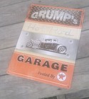Texaco Grump s Hot Rod Garage Metal Tin Sign 12 X 17 Man Cave Garage