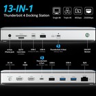 Thunderbolt 4 Dock 8k Triple 4k Display 13-in-1 2 5g Ethernet Port 96w Charging