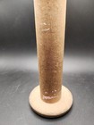 Vintage Primitive Wooden Spool Large 9    H Textile Factory Bobbin Decor