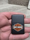 Zippo Harley Davidson Printed Logo Design Matte Black Regular Lighter 2004
