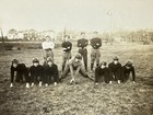 Antique 1920s Football Team Photograph Lot  Vtg Vintage Sports Ephemera 3 X 4 75