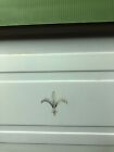 Vintage Mid Century Modern Green Plastic Bathroom Medicine Cabinet  18x7x6