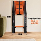 Sinmeirun 20 3 Ft Telescoping Ladder  Aluminum Extension Ladder  330 Lbs Load   