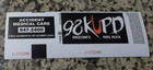 Doobie Brothers   Foreigner Blockbuster Desert Sky 8 9 1994 Unused Ticket