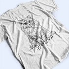Custom Dog Dad Shirt Personalized Pet Portrait  Pencil Sketch Dog Mom T-shirt