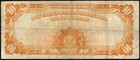 1922  10 Ten Dollar Michael Hillegas Gold Certificate Note Fr 1173 - Large Size
