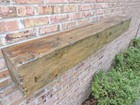 Reclaimed Barn Wood Fireplace Mantel Beam  Floating  Rustic Salvaged  8x8x66   