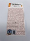 Antonio Gates Autographed 1st Nfl Td Ticket Stub 2003 Rookie Season Hof 25 Bas