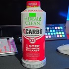 2 Herbal Clean Qcarbo32 Same-day Detox Cleanse Drins 32 Fl Oz Grape Flavor