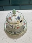 Rare Stunning Antique  Heinrich Sugar With Lid Dish Villeroy  And Boch