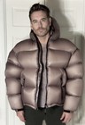 Nwt Men   s Mki Miyuki Zoku Overstuffed Down Puffer Jacket Lilac