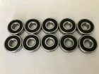 10 Pcs 6000 2rs High Quality Double Rubber Sealed Ball Bearing  10x 26x 8 Mm