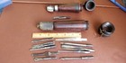 Vintage  Wood Handle Multi Tool  With Lots Of Bits
