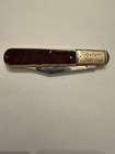 Nos Vintage Colonial Prov Usa Master Barlow Folding Knife