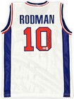 Sale  Detroit Pistons Dennis Rodman Autographed Signed White Jersey Jsa