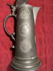 8 Rare German States 1700-1800s Silver Thaler Coins On Old Pewter Stein-great  