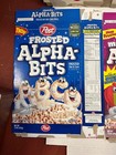 Post Alpha-bits Blue  Purple  Cereal Box Bundle