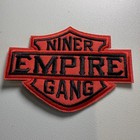     san Francisco 49ers Empire Bang Bang Niner Gang Iron On Embroidered Patch Nfl