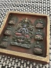 Vintage  Mongolian Tibetan Buddhist Handmade Clay Tsa Tsa 