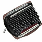 Womens Rfid Multi-card Clutch Zip Wallet Leather Card Holder Phone Purse Handbag