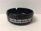 Vintage Horseshoe Casino Downtown Las Vegas Nevada Glass Ashtray  collectible 