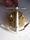 Vtg Compensated Barometer swift   Anderson boston Mass brass anchor nautical