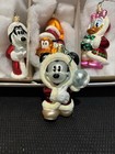 Christopher Radko Disney Mickey And Friends Snowball Fun 6 Ornament Set Le  2000
