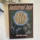Backstreet Boys 1999 World Tour Original Memorabilia - Lanyard  Keychains  Pass   