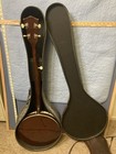 Vtg Kingston Banjo Htf Mahogany steel Banjo W  Extras Pictured In Case