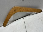 Australian Wooden Throwing Boomerang Painted Kangaroo Hand Made By Aborigines