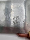 Vintage Antique Wendell August Forge  pa  Hand Hammered Aluminum Tray
