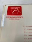 Riedell Ice Roller Skate Genuine Diercks Device Foot Measuring Shoe Fitting