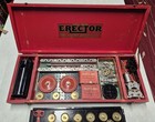1931-32  6 A c  Gilbert Erector Set  Red Wood Box  Inv   Organized  Complete