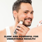 Wahl Groomsman Battery Operated Facial Hair Trimmer For Beard   Mustache Trimmin
