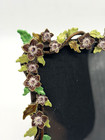 Beautiful Enamel Picture Frame 4  X 6 