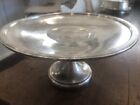 Rare Statler Hotel International Silver Co Silver Soldered Compote Cake Stand
