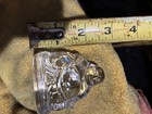 Hand-carved Handmade Clear Quartz Rock Crystal Laughing Buddha Statue Figurine