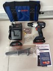Bosch 1 2  Hammer Drill driver Kit  Model Gsb18v-755cb25  18v  2 Batts  Charger