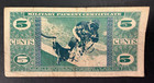 Mpc 5c Five Cents Military Payment Certificate Series 681 Serial C08218769c