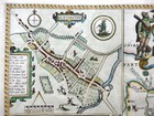 Huntingdonshire  Ely By John Speed C1611 George Humbell Genuine Antique Map