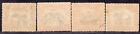 British North Borneo 1916 Stamp Sc    B 1 And B 3 5 Mh Red Cross